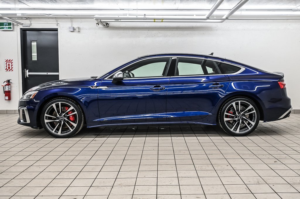 2023 Audi S5 Sportback PROGRESSIV, CARBON INLAYS,RED CALIPER in Laval, Quebec - 3 - w1024h768px