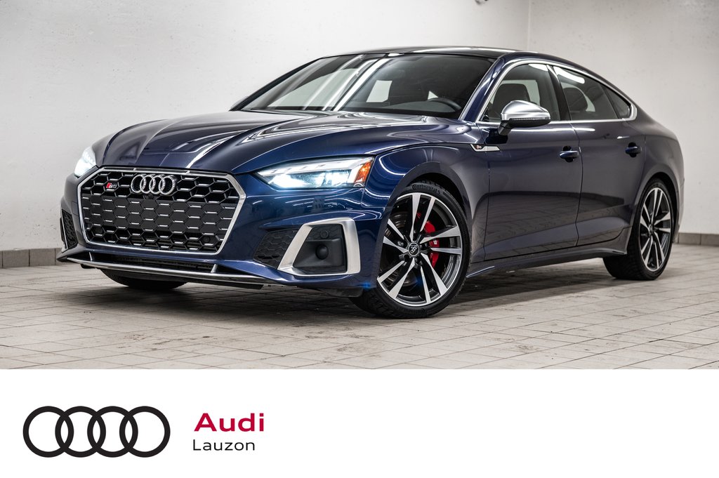 Audi S5 Sportback PROGRESSIV CARBON RED CALIPER 2023 à Laval, Québec - 1 - w1024h768px