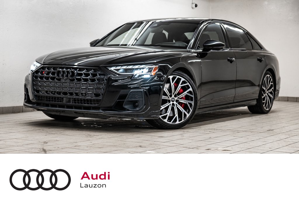 2025 Audi S8 BLACK OPTIC TAXE DELUXE INCLUSE in Laval, Quebec - 1 - w1024h768px
