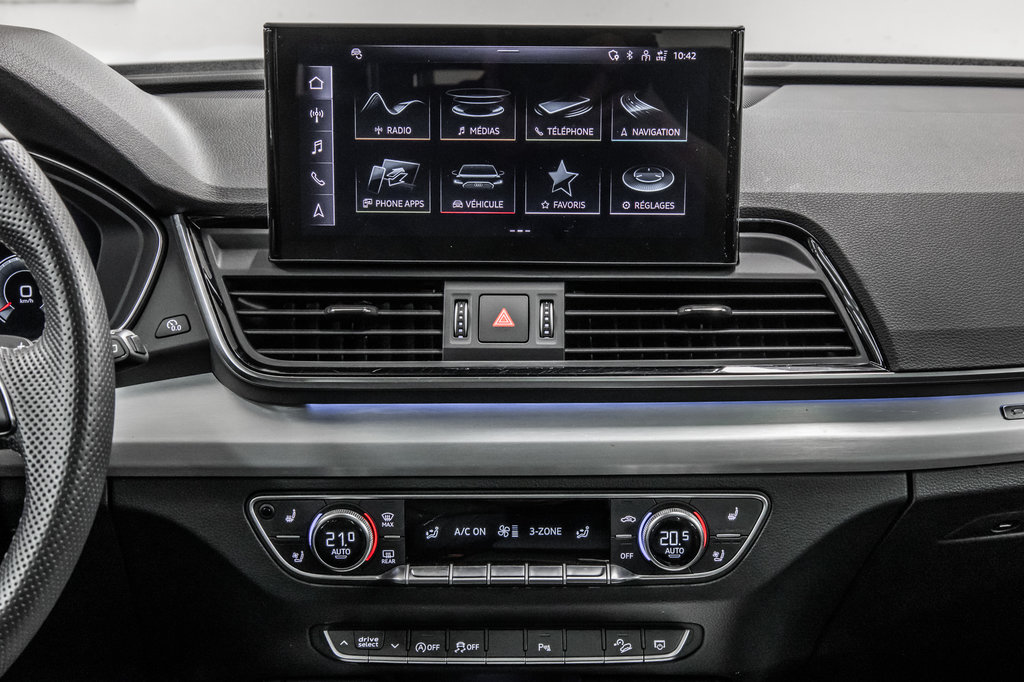 Audi SQ5 PROGRESSIV BLACK OPTIC CONFORT INTERIOR 2022 à Laval, Québec - 39 - w1024h768px