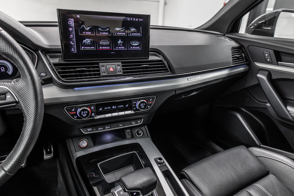Audi SQ5 PROGRESSIV BLACK OPTIC CONFORT INTERIOR 2022 à Laval, Québec - 24 - w1024h768px