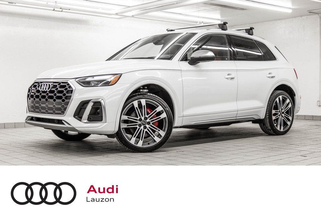 Audi SQ5 Progressiv TOIT PANO | CUIR ROUGE | CARPLAY | ++ 2024 à Laval, Québec - 1 - w1024h768px