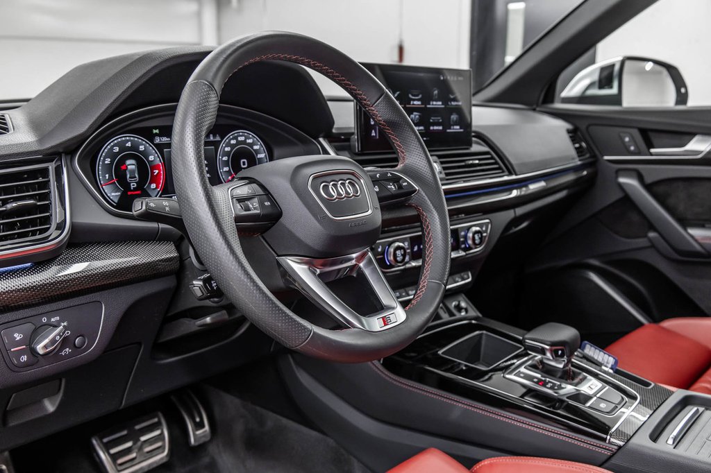 Audi SQ5 Progressiv TOIT PANO | CUIR ROUGE | CARPLAY | ++ 2024 à Laval, Québec - 16 - w1024h768px