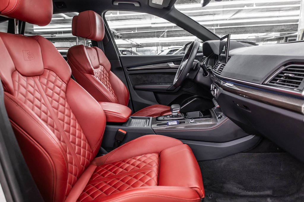 Audi SQ5 Progressiv TOIT PANO | CUIR ROUGE | CARPLAY | ++ 2024 à Laval, Québec - 39 - w1024h768px