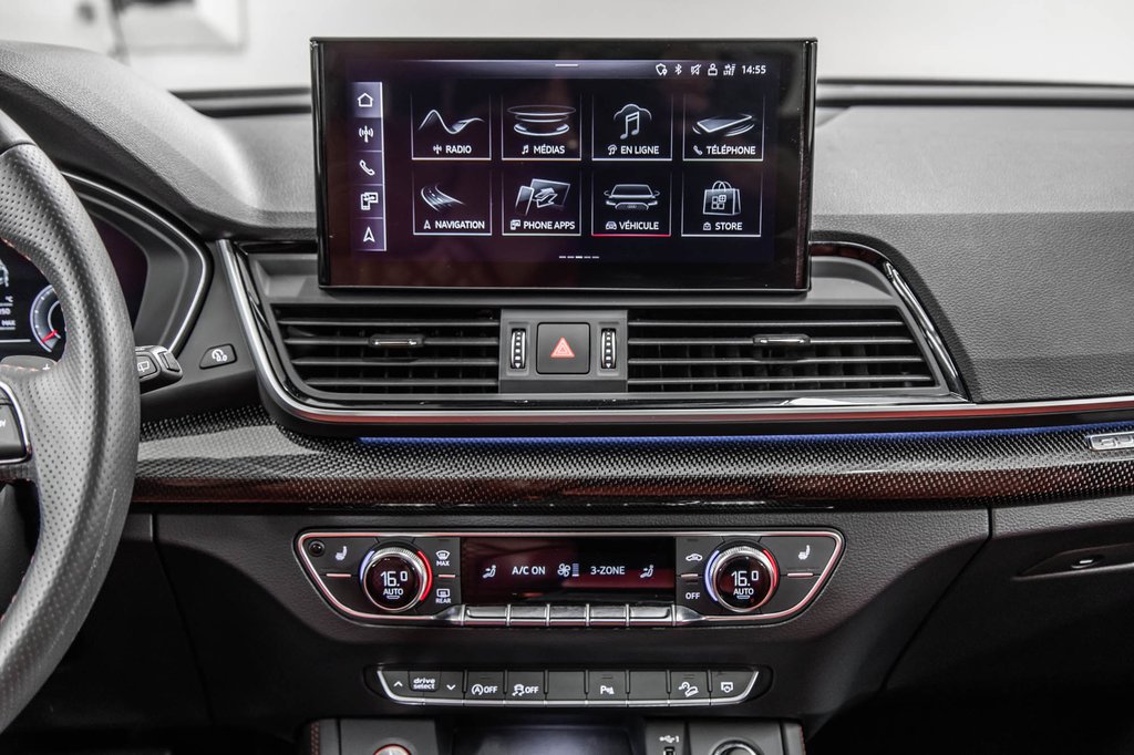 Audi SQ5 Progressiv TOIT PANO | CUIR ROUGE | CARPLAY | ++ 2024 à Laval, Québec - 38 - w1024h768px