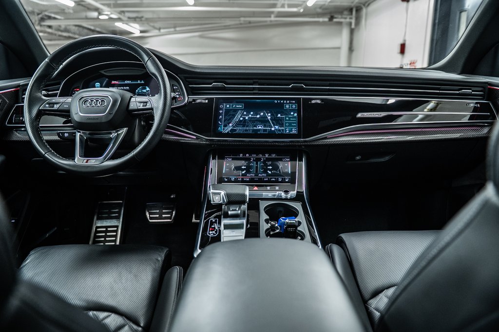 2022 Audi SQ8 BLACK OPTIC PKG CARBON OPTIC PKG 22 PCS in Laval, Quebec - 28 - w1024h768px