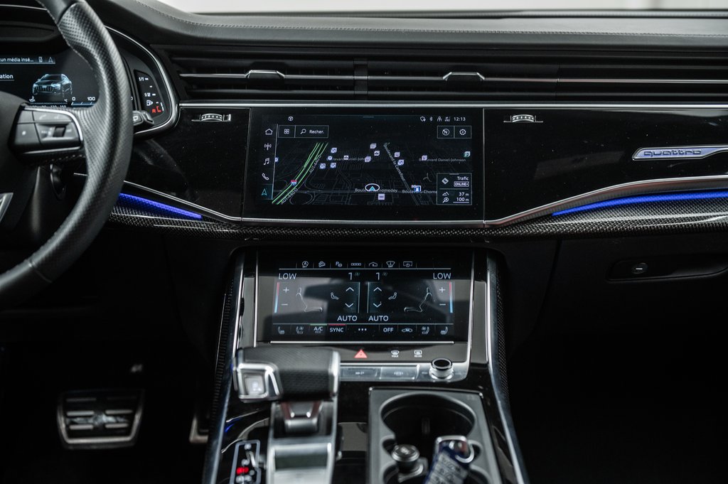 Audi SQ8 BLACK OPTIC PKG CARBON OPTIC PKG 2023 à Laval, Québec - 31 - w1024h768px