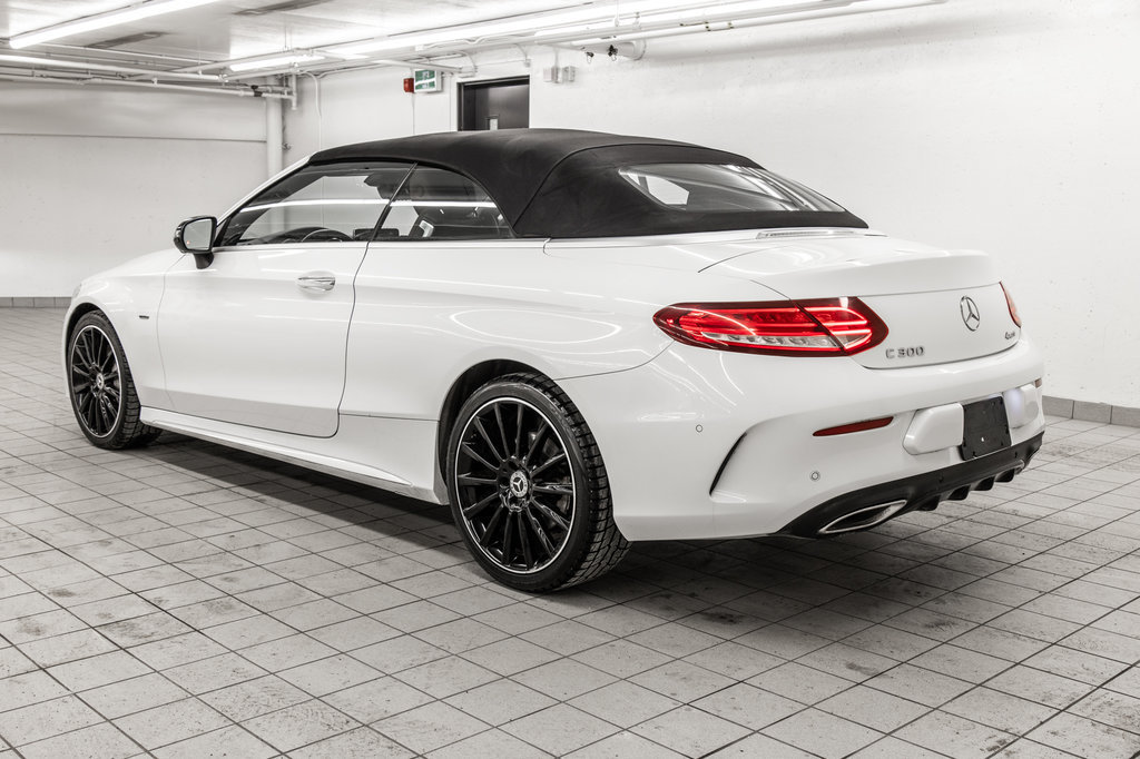 Mercedes-Benz C-Class C 300 CABRIOLET AMG NIGHT EDITION 2018 à Laval, Québec - 38 - w1024h768px