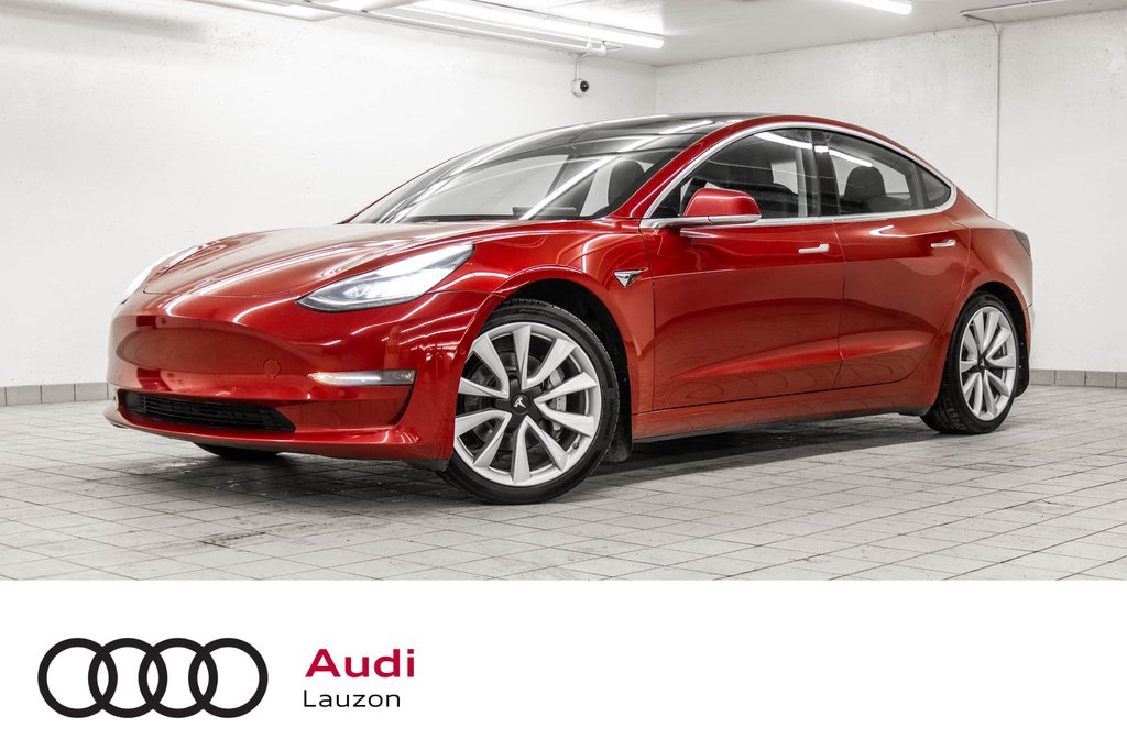 2019 Tesla Model 3 LONGUE RANGE AWD AUTO PILOT in Laval, Quebec - 1 - w1024h768px