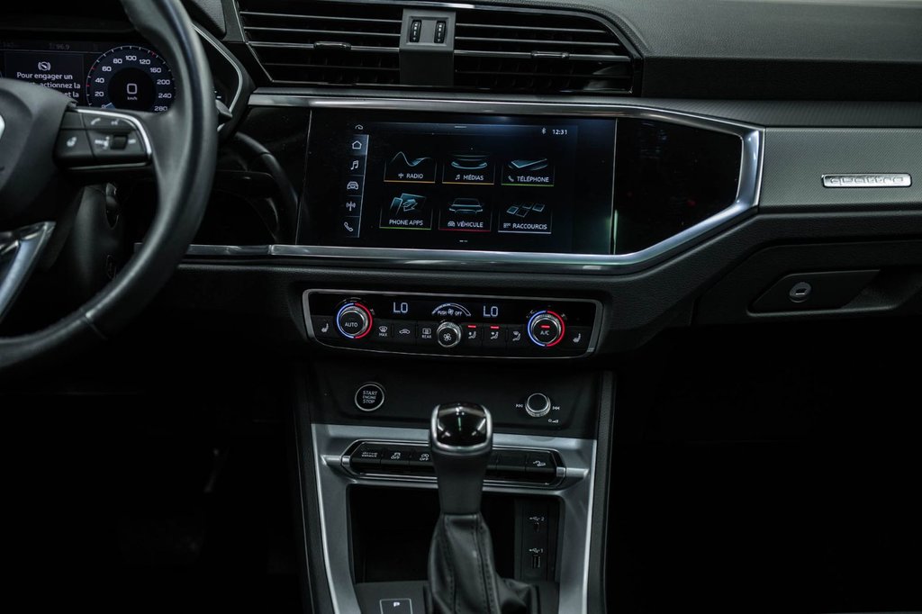 Audi Q3 PROGRESSIV 45TFSI QUATTRO 2021 à Laval, Québec - 30 - w1024h768px