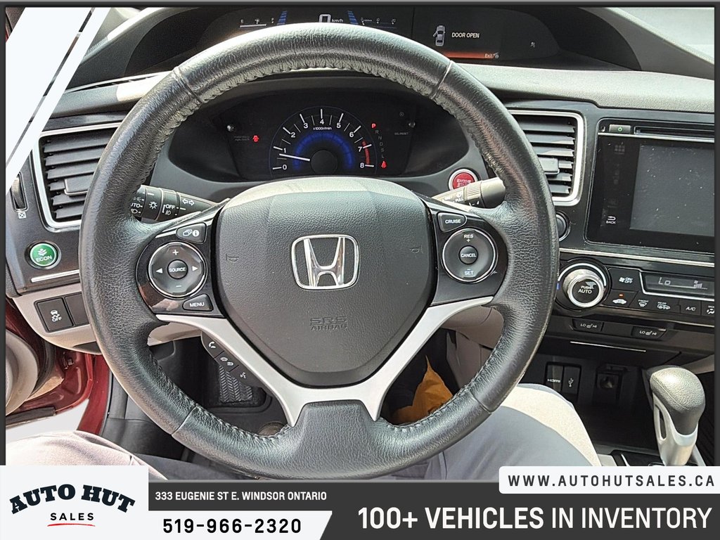 2014 Honda Civic Sedan Touring in Windsor, Ontario - 12 - w1024h768px