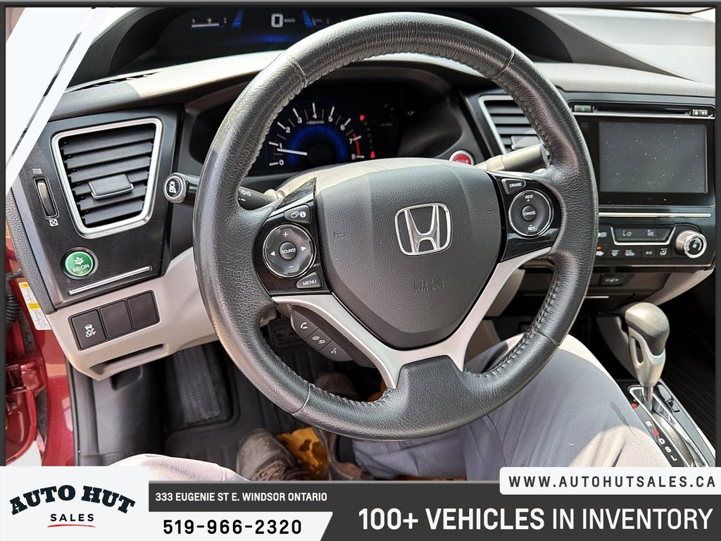 2014 Honda Civic Sedan Touring in Windsor, Ontario - 14 - w1024h768px
