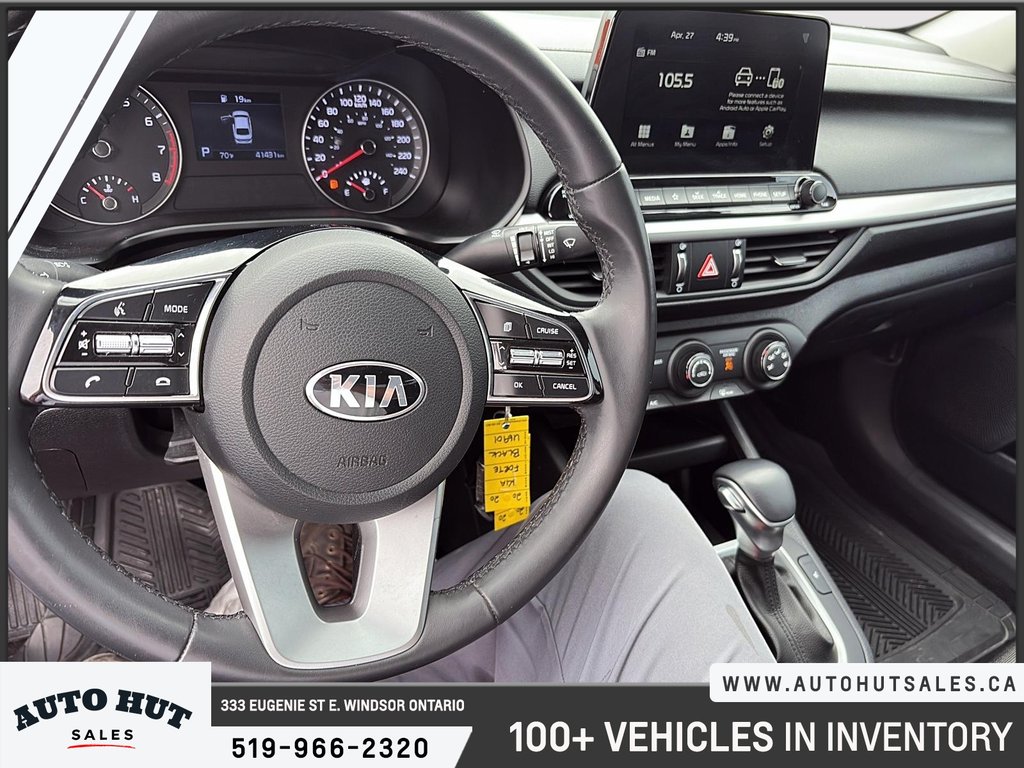 2020 Kia Forte LX in Windsor, Ontario - 14 - w1024h768px
