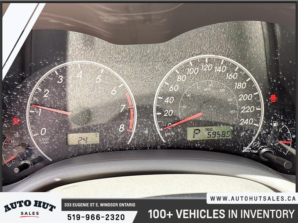 2010 Toyota Corolla LE in Windsor, Ontario - 14 - w1024h768px