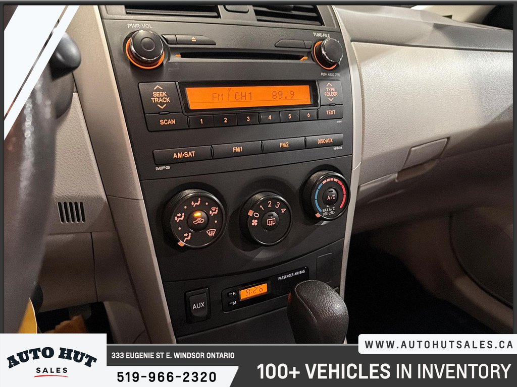 2010 Toyota Corolla CE in Windsor, Ontario - 16 - w1024h768px