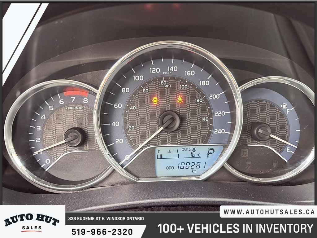 2016 Toyota Corolla LE in Windsor, Ontario - 13 - w1024h768px