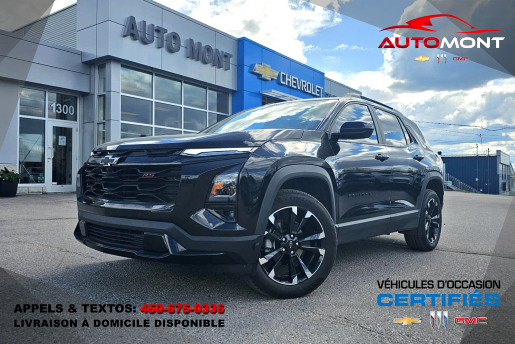 Chevrolet Equinox  2025 à Mont-Laurier, Québec - 1 - w1024h768px