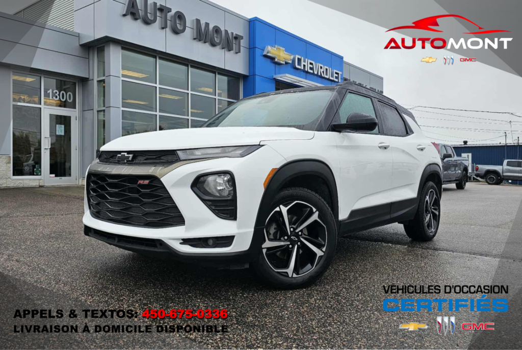 Chevrolet TrailBlazer  2022 à Mont-Laurier, Québec - 1 - w1024h768px