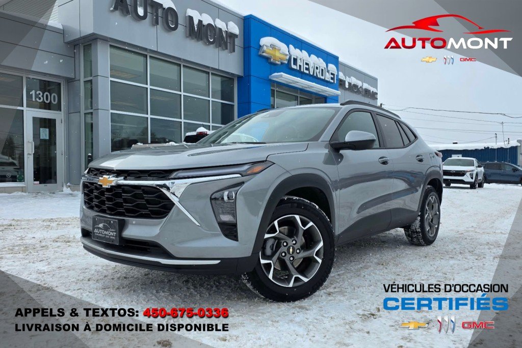 Chevrolet TRAX  2025 à Mont-Laurier, Québec - 1 - w1024h768px