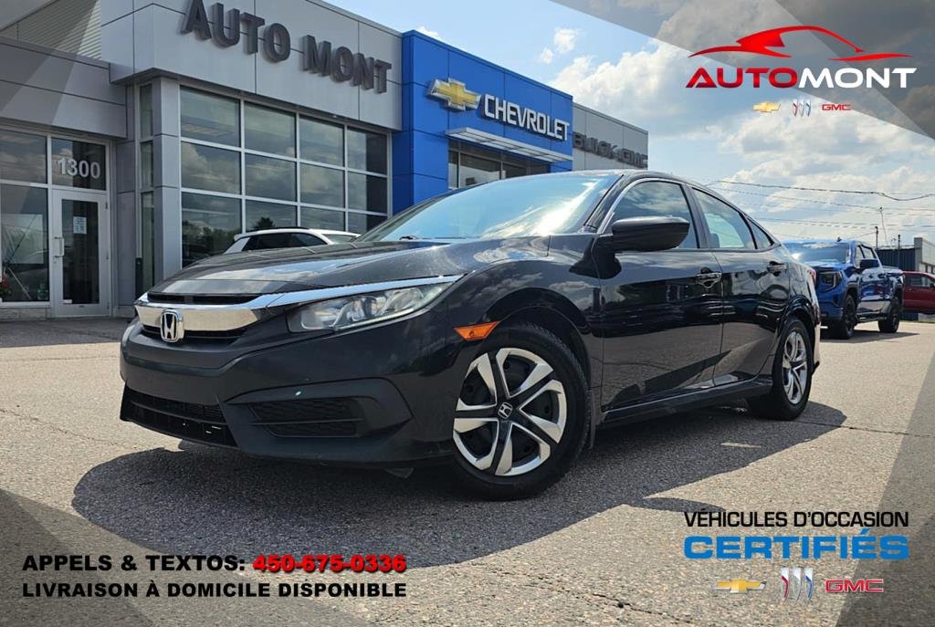 Honda Civic  2016 à Mont-Laurier, Québec - 1 - w1024h768px