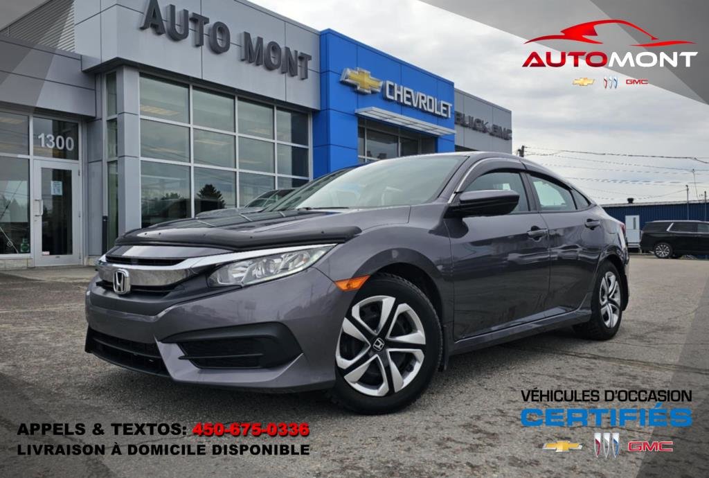 2018 Honda Civic in Mont-Laurier, Quebec - 1 - w1024h768px
