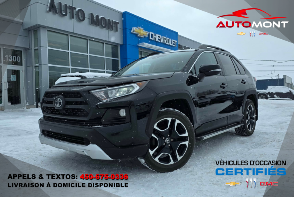 Toyota RAV4  2021 à Mont-Laurier, Québec - 1 - w1024h768px
