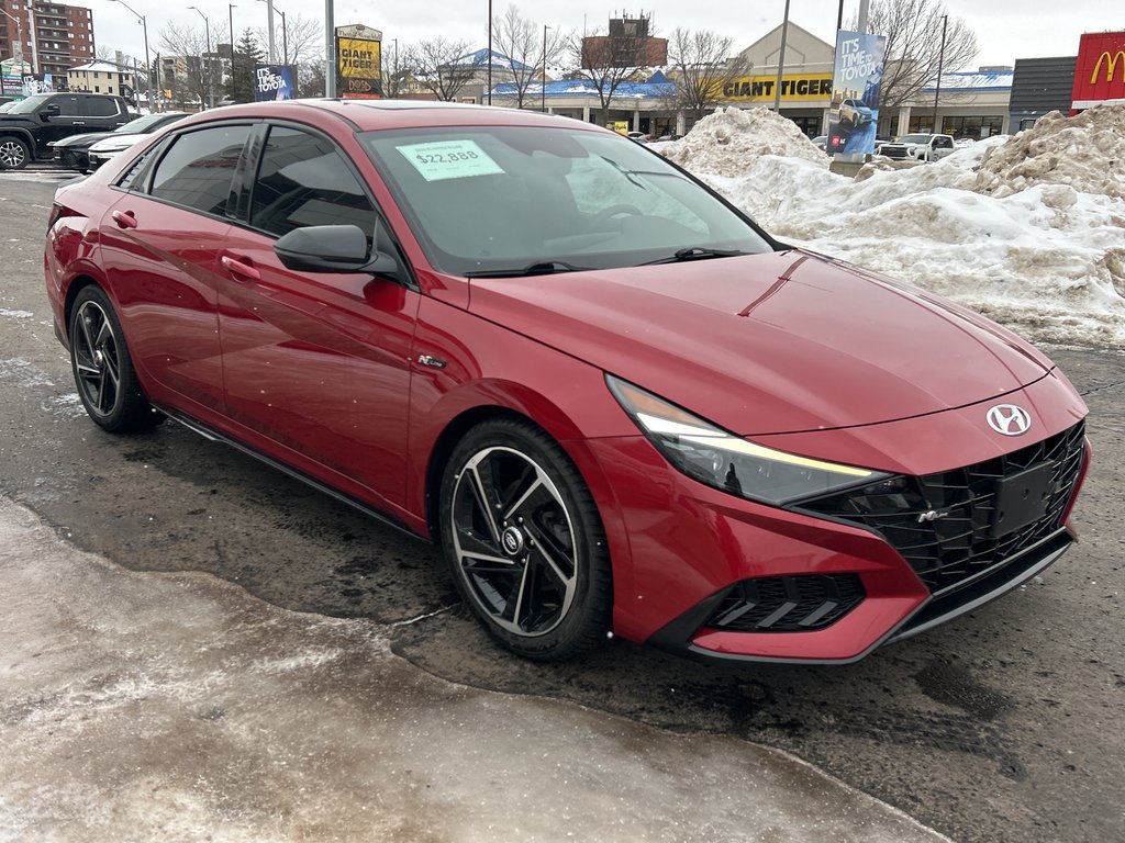 2022 Hyundai Elantra N Line in Niagara Falls, Ontario - 6 - w1024h768px