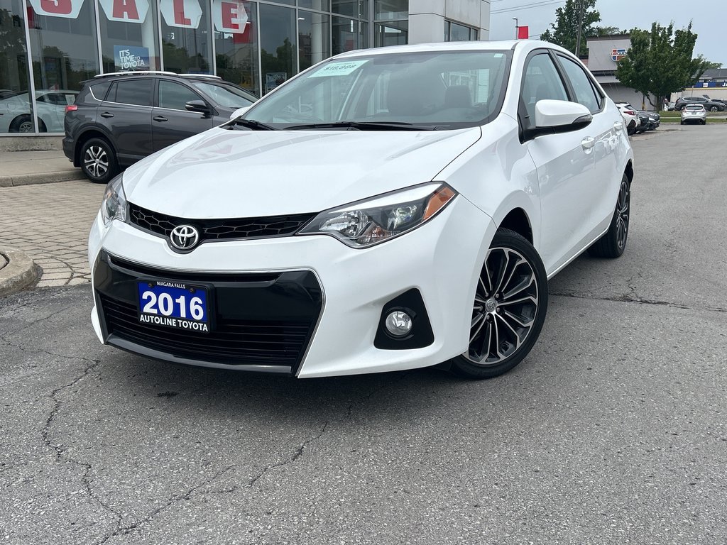 2016 Toyota Corolla S in Niagara Falls, Ontario - 1 - w1024h768px