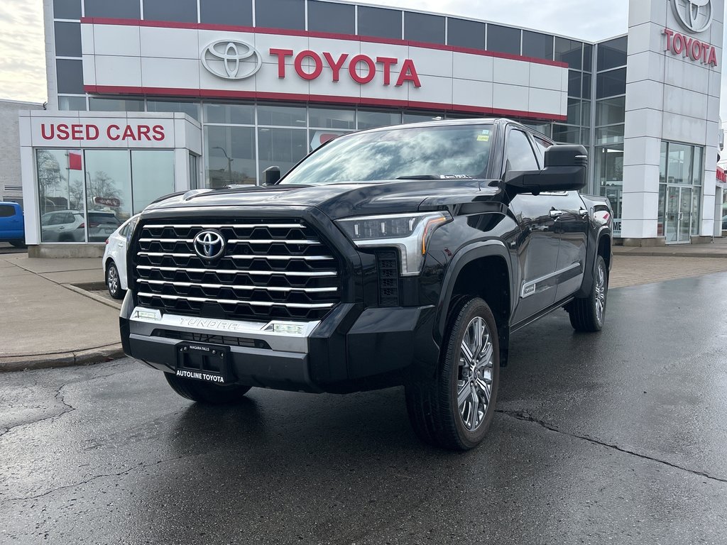 2022  TUNDRA HYBRID CREWMAX CAPSTONE in Niagara Falls, Ontario - 1 - w1024h768px