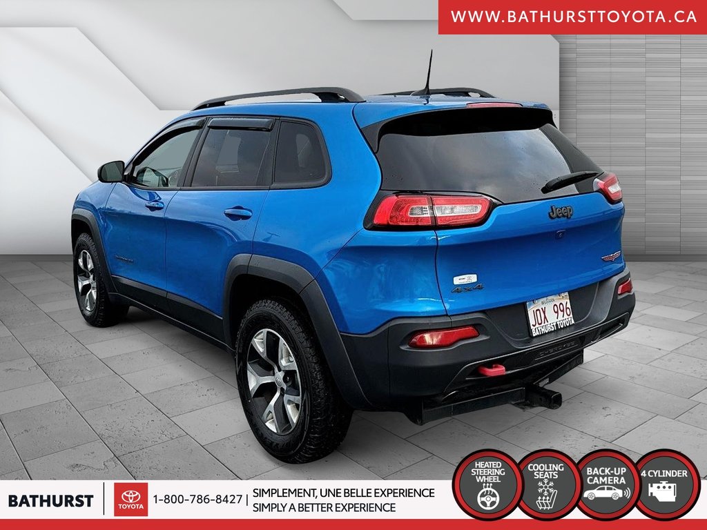 2018  Cherokee TRAILHAWK LEATHER PLUS in Bathurst, New Brunswick - 4 - w1024h768px