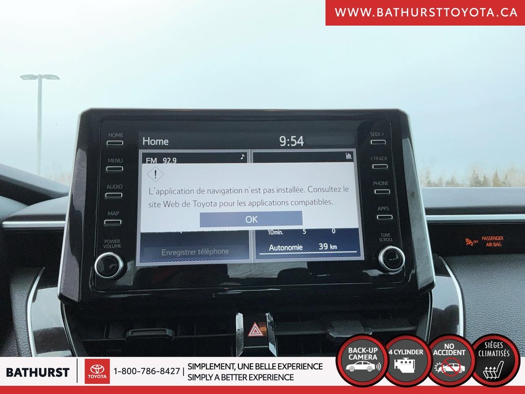 Toyota Corolla LE 2020 à Bathurst, Nouveau-Brunswick - 24 - w1024h768px