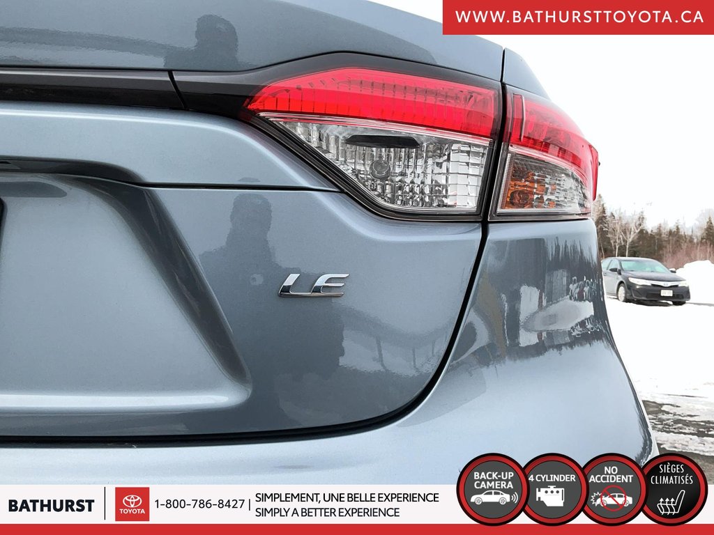 Toyota Corolla LE 2020 à Bathurst, Nouveau-Brunswick - 6 - w1024h768px