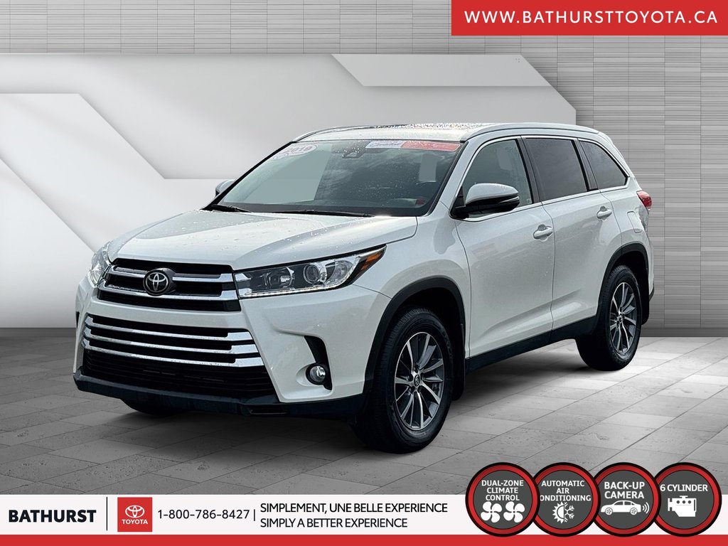 2019  Highlander XLE in Bathurst, New Brunswick - 1 - w1024h768px