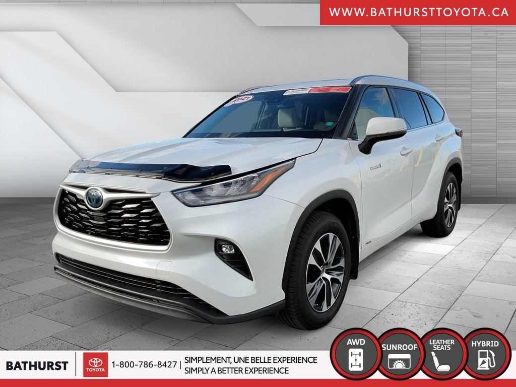 2021 Toyota Highlander Hybrid XLE in Bathurst, New Brunswick - 1 - w1024h768px