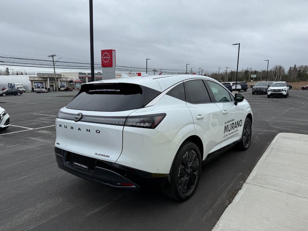 2025 Nissan Murano AWD Platinum in Bathurst, New Brunswick - 4 - w1024h768px
