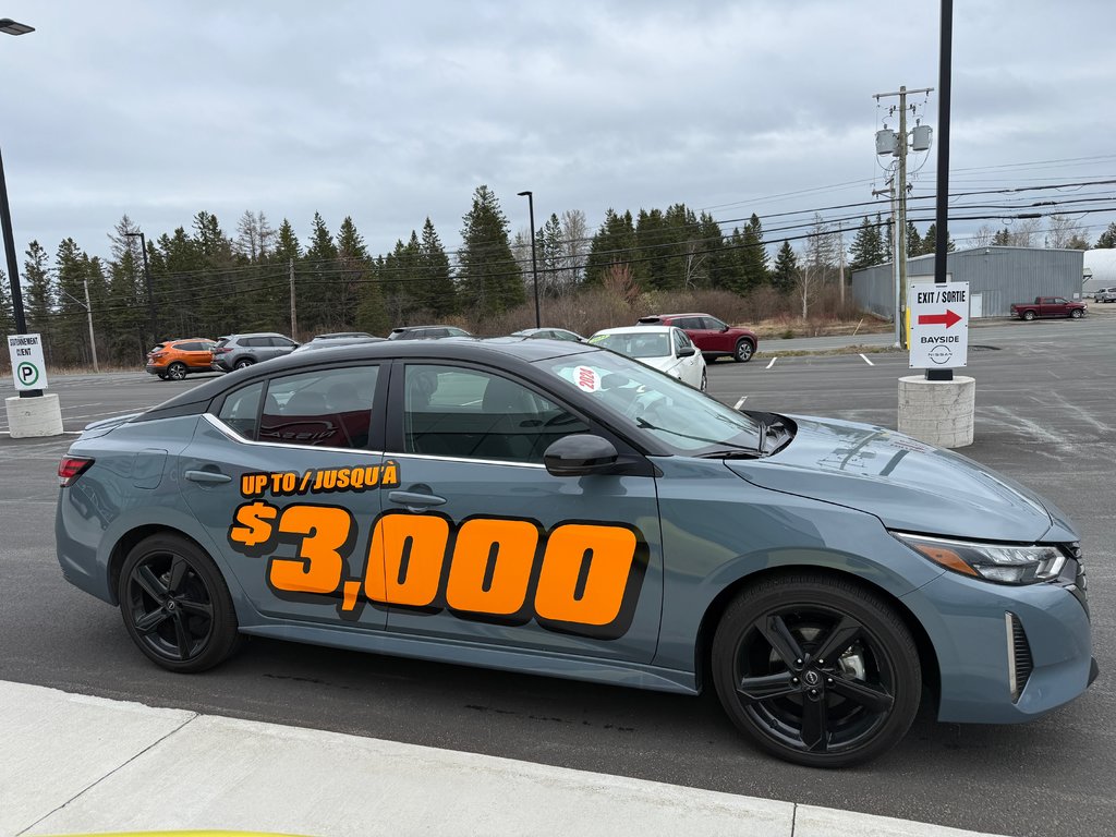 2024 Nissan Sentra SR CVT in Bathurst, New Brunswick - 4 - w1024h768px