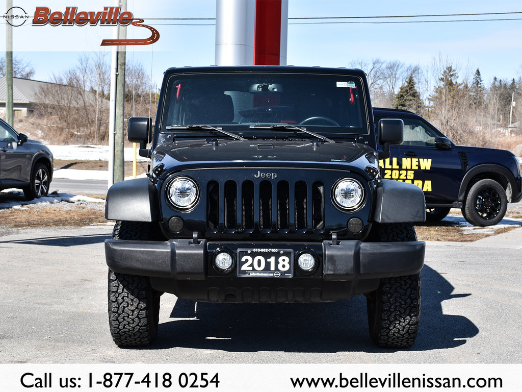 2018 Jeep WRANGLER JK UNLIMITED in Belleville, Ontario - 2 - w1024h768px