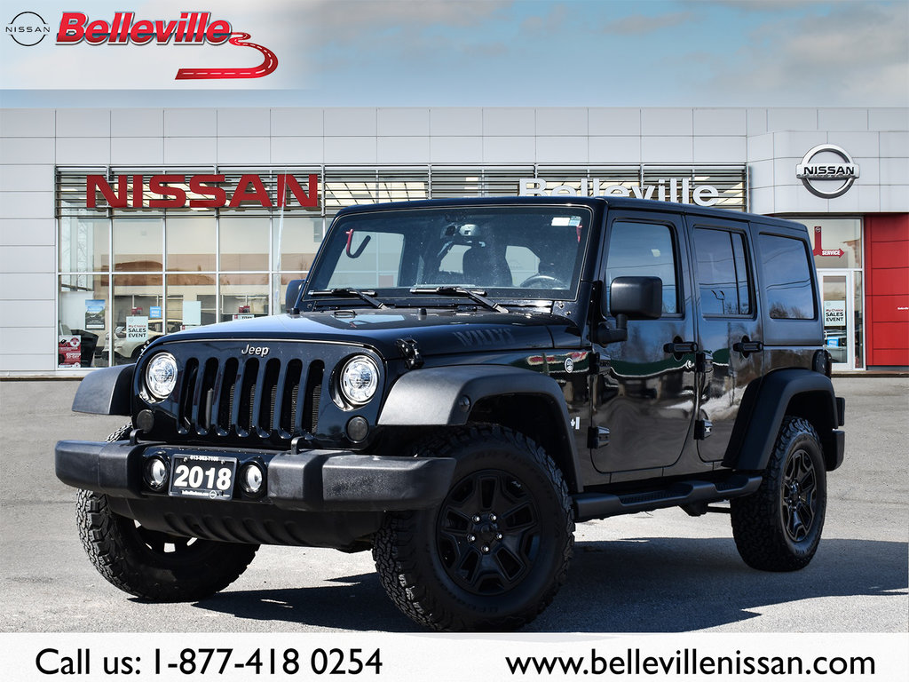 2018 Jeep WRANGLER JK UNLIMITED in Belleville, Ontario - 1 - w1024h768px