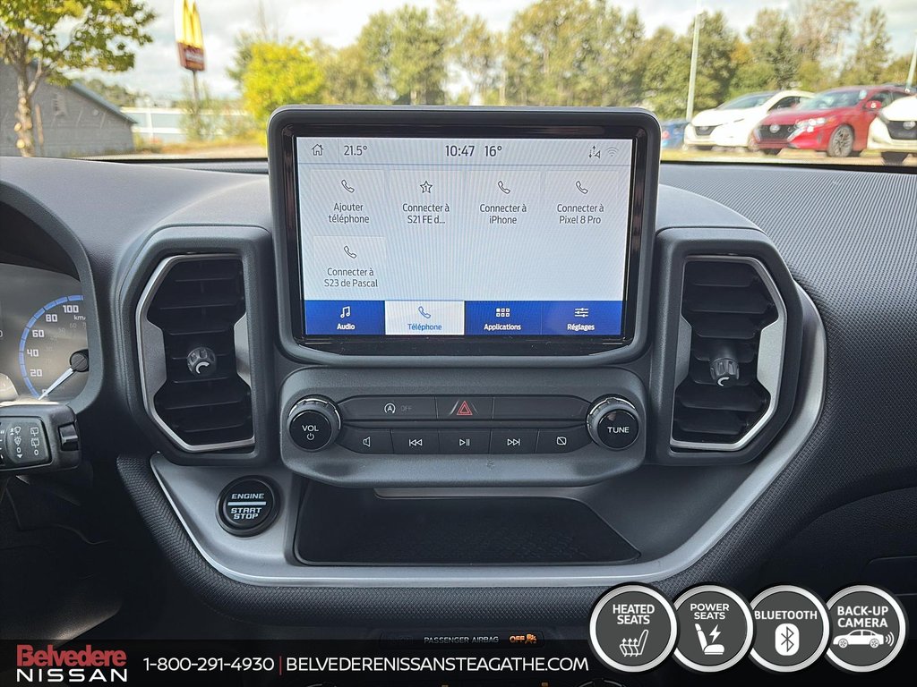 Ford BRONCO SPORT BIG BEND AWD APPLE CARPLAY 2023 à Ste-Agathe des Monts, Québec - 22 - w1024h768px