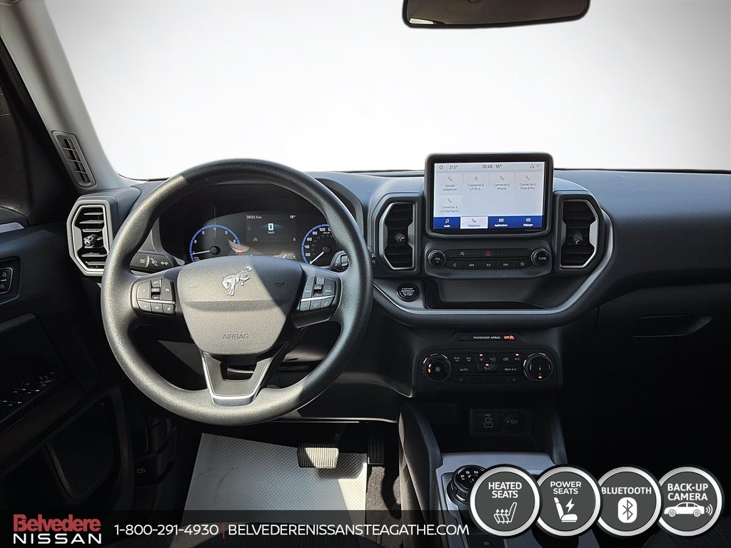 Ford BRONCO SPORT BIG BEND AWD APPLE CARPLAY 2023 à Ste-Agathe des Monts, Québec - 13 - w1024h768px
