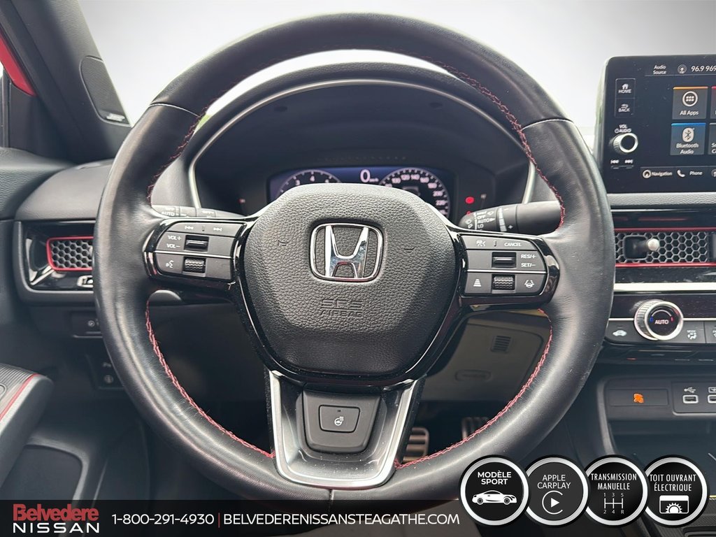 Honda Civic SI sedan SI MANUELLE 200HP TOIT OUVRANT 2022 à Ste-Agathe des Monts, Québec - 11 - w1024h768px