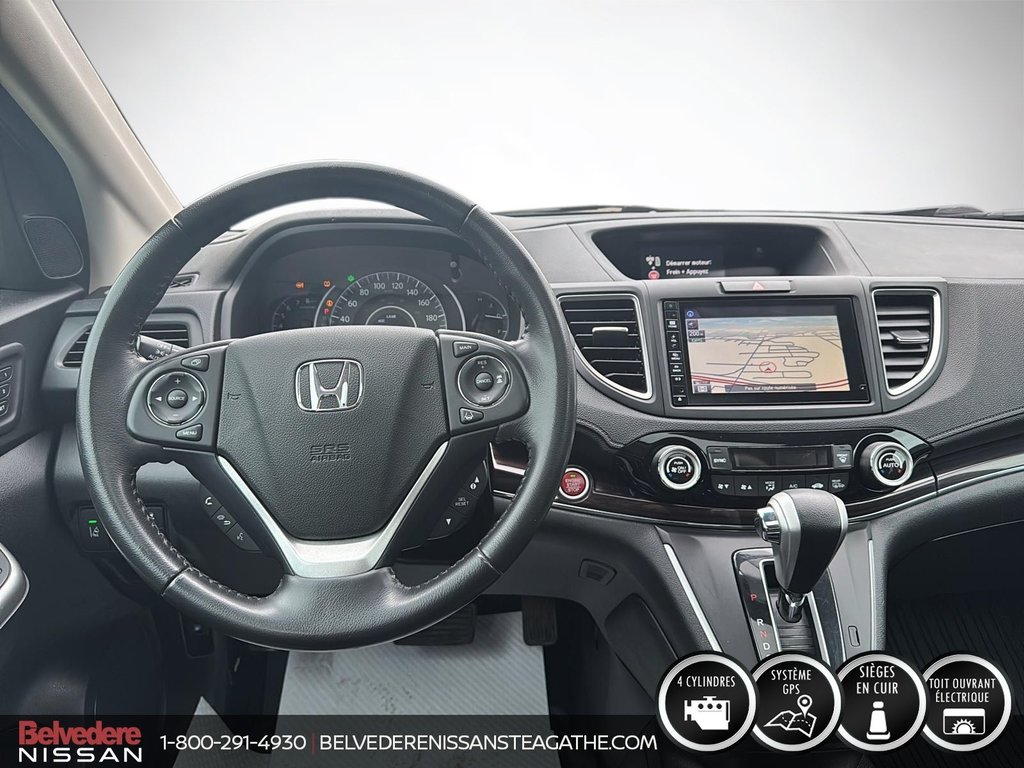 Honda CR-V Touring cuir toit navigation 2016 à Ste-Agathe des Monts, Québec - 10 - w1024h768px
