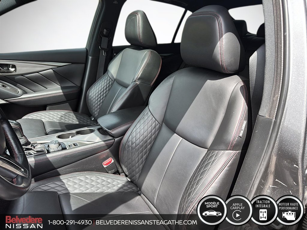 2023 Infiniti Q50 RED SPORT 400 I-LINE in Ste-Agathe des Monts, Quebec - 8 - w1024h768px