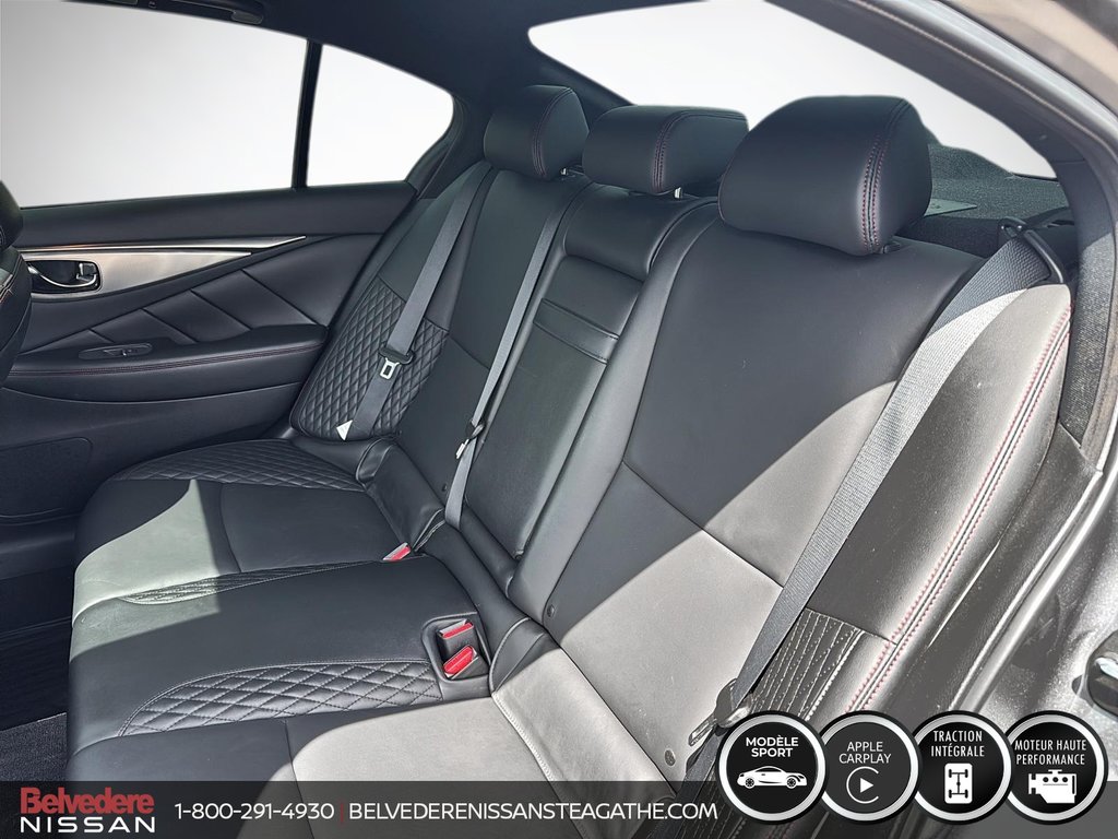 2023 Infiniti Q50 RED SPORT 400 I-LINE in Ste-Agathe des Monts, Quebec - 9 - w1024h768px