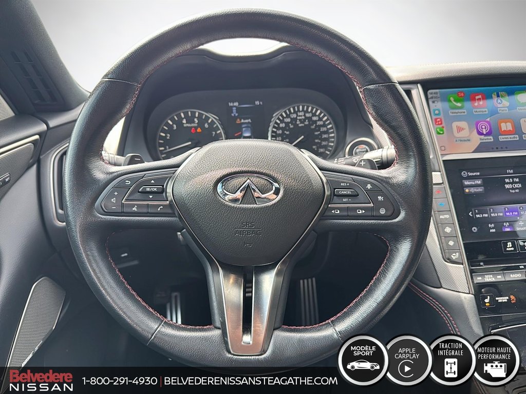 2023 Infiniti Q50 RED SPORT 400 I-LINE in Ste-Agathe des Monts, Quebec - 11 - w1024h768px