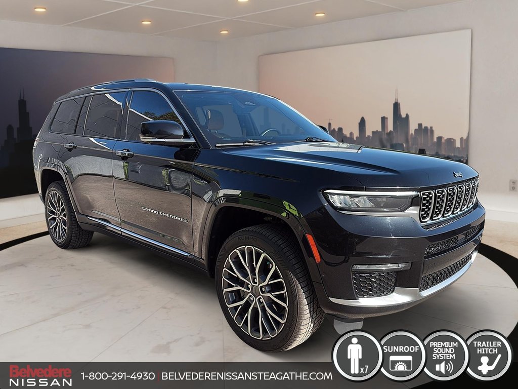 Jeep Grand Cherokee L Summit Reserve 2021 à Ste-Agathe des Monts, Québec - 3 - w1024h768px
