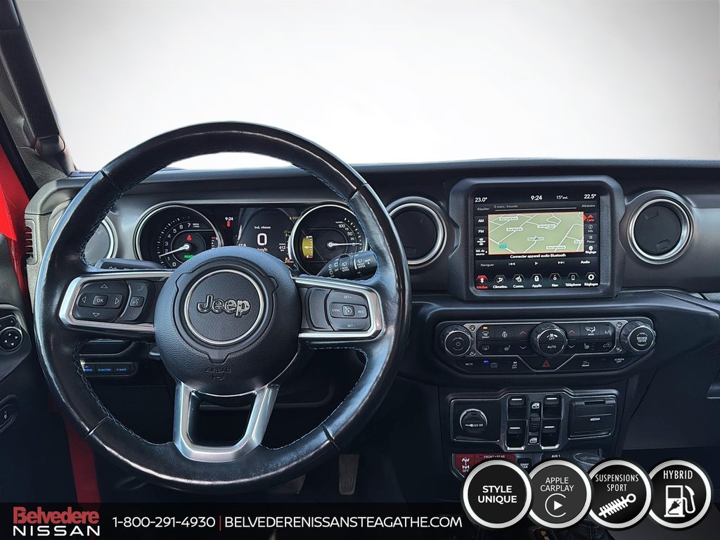 2022 Jeep Wrangler 4xe RUBICON ROUGH COUNTRY 3.5 INCH + STEERING STAB in Ste-Agathe des Monts, Quebec - 10 - w1024h768px