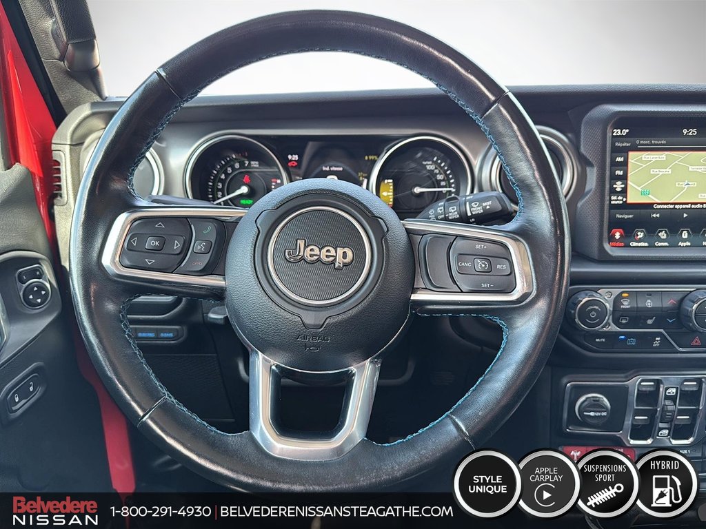 2022 Jeep Wrangler 4xe RUBICON ROUGH COUNTRY 3.5 INCH + STEERING STAB in Ste-Agathe des Monts, Quebec - 11 - w1024h768px