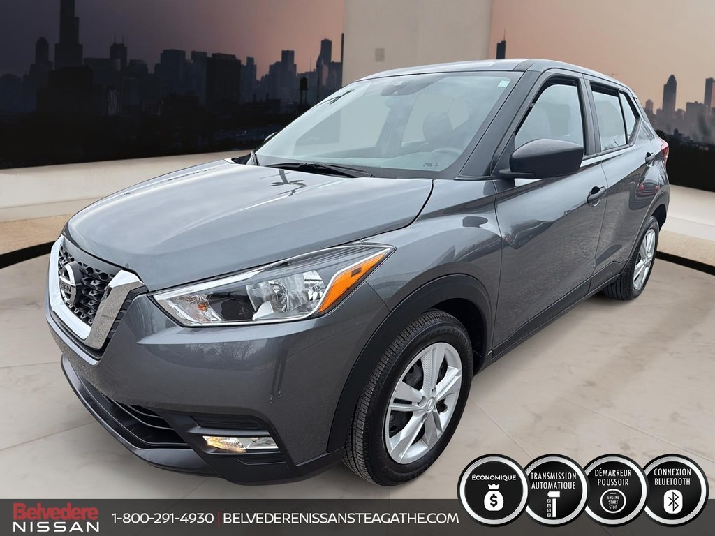 Nissan Kicks S CVT CAMERA DE RECUL 2020 à Ste-Agathe des Monts, Québec - 1 - w1024h768px