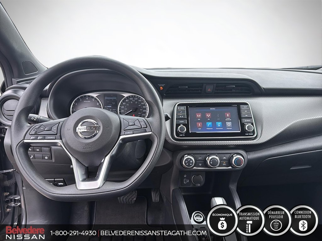 Nissan Kicks S CVT CAMERA DE RECUL 2020 à Ste-Agathe des Monts, Québec - 10 - w1024h768px